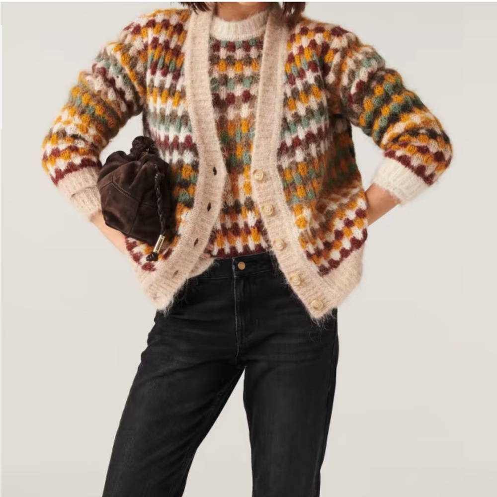 ba&sh Walt multicolor Cardigan
